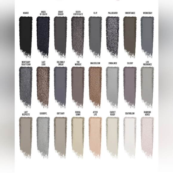 Jeffree Star Cosmetics Cremated Artistry Palette - Picture 5 of 7